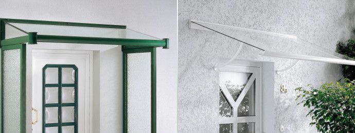 Vordächer. Solide Technik für den perfekten Wetterschutz